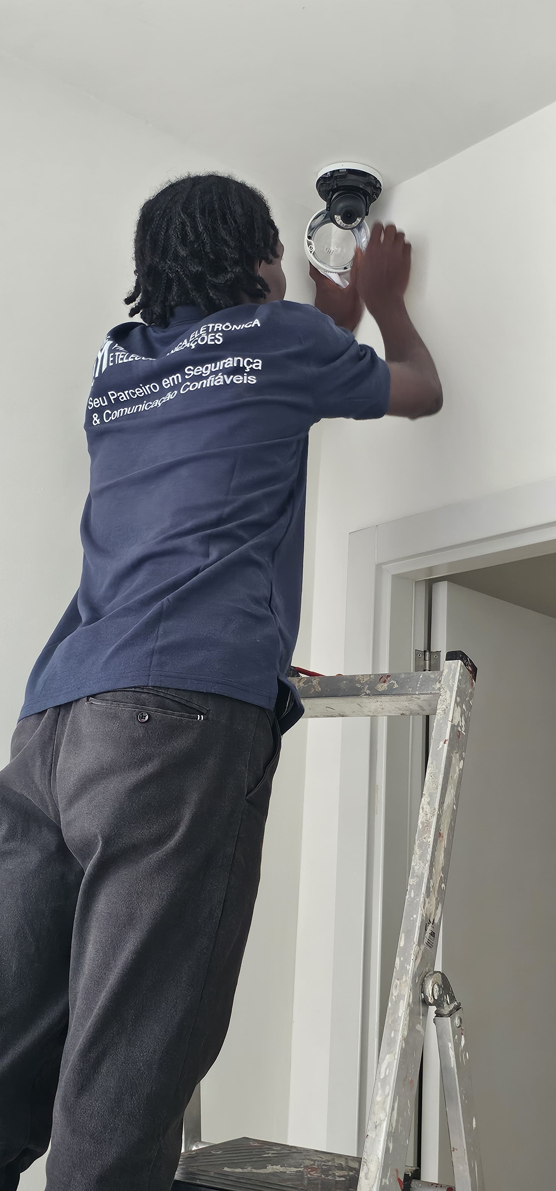 Implementação de infraestrutura  de cctv Lotaria Nacional